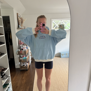 BITES RUN CLUB HEAVYWEIGHT HOODIE (VOLUME 3 LIGHT BLUE)