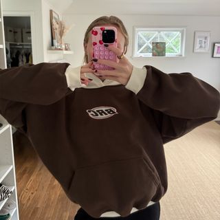 BITES RUN CLUB HEAVYWEIGHT HOODIE (VOLUME 3 BROWN)
