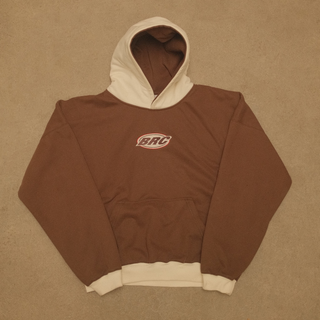 BITES RUN CLUB HEAVYWEIGHT HOODIE (VOLUME 3 BROWN)