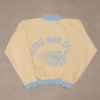 BITES RUN CLUB HEAVYWEIGHT MOCK NECK (LIGHT YELLOW SPECIAL EDITION)