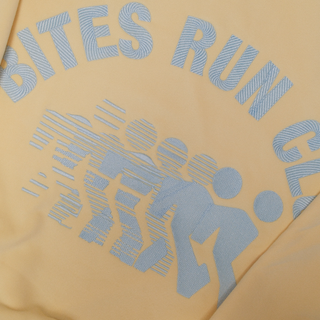 BITES RUN CLUB HEAVYWEIGHT MOCK NECK (LIGHT YELLOW SPECIAL EDITION)