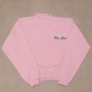 BITES RUN CLUB HEAVYWEIGHT MOCK NECK (LIGHT PINK SPECIAL EDITION)